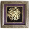 stephanotis nosegay in shadowbox frame