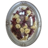 roses, cymbidium orchids and hydrangea                               