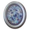 pressed blue delphinium